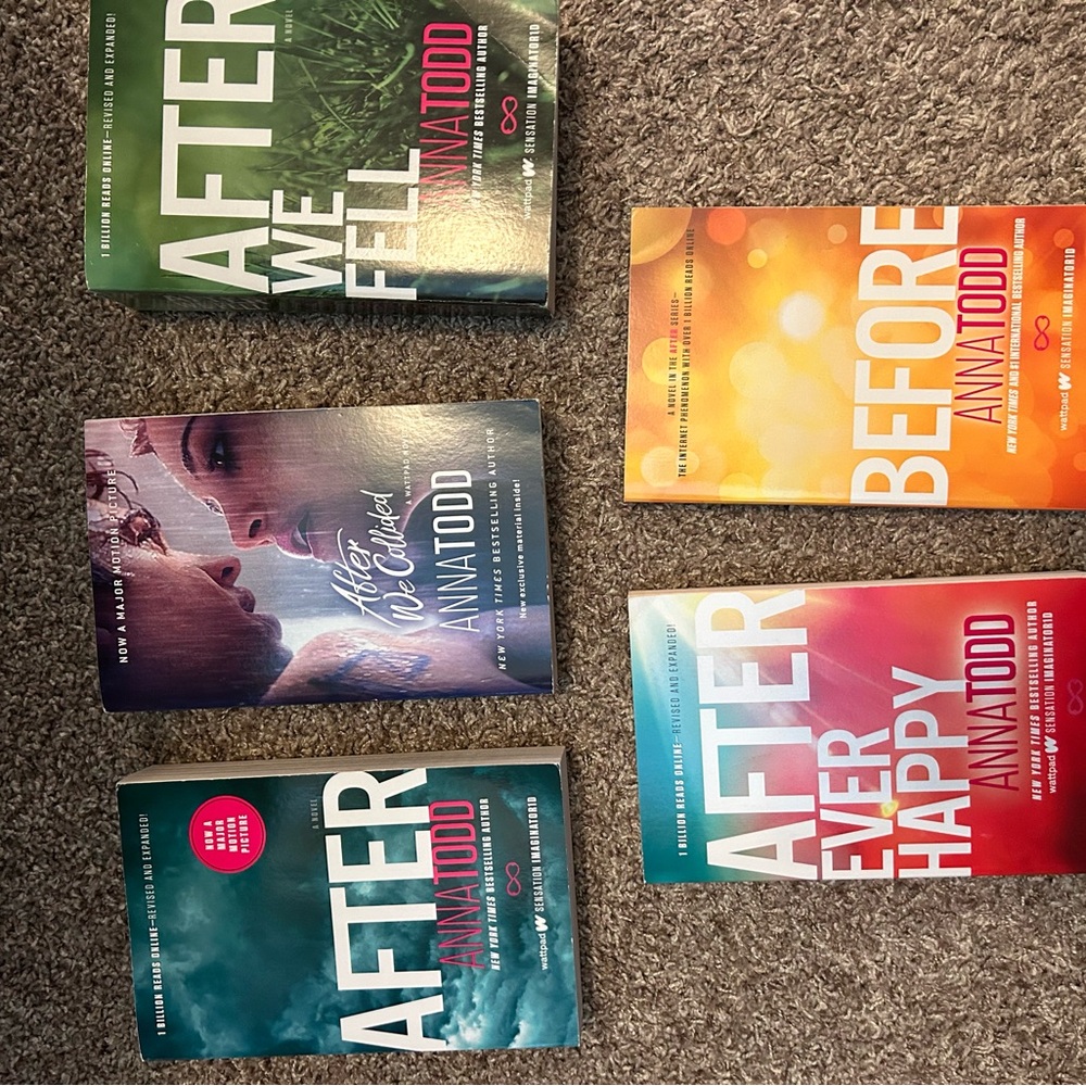 Anna Todd 'After' Series Book Set